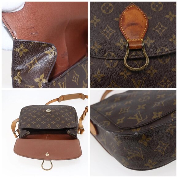 LOUIS VUITTON Monogram Saint Cloud GM Shoulder Bag - Picture 13 of 15